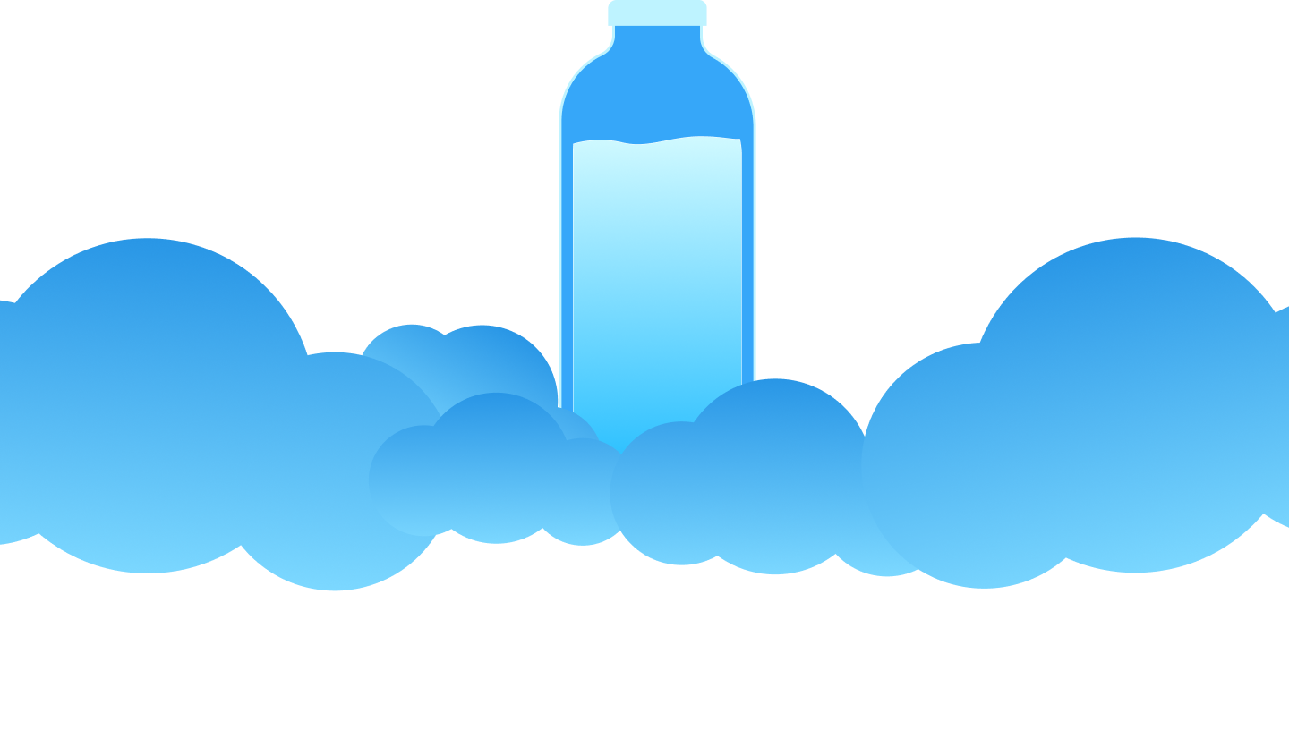 Water from cloud